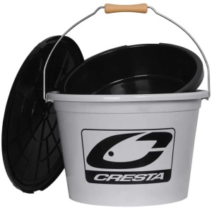 Set galeata si lighean Cresta Bucket Set Light Grey