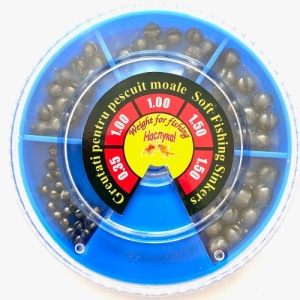 Set plumbi alice despicate Mostiro, 0.35-1.50 gr.