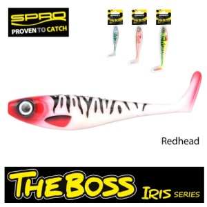 Shad SPRO Iris The Boss, Redhead, 12 cm (16 gr.)