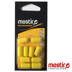 Spuma flotanta Mostiro Pop-up Pellete, Galben (10 buc.)