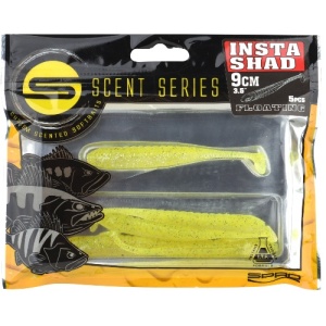 Twister SPRO Scent Series Insta Shad, Wassabi Special, 9 cm (5 buc.)