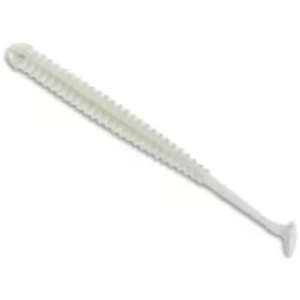 Twistere Reins Aji Adder Shad Matt White, 5 cm (2")