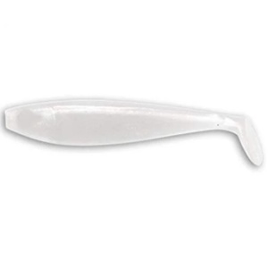 Twistere Shad Delalande, White, 7.5 cm (5 buc.)