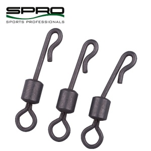 Vartej cu agrafa rapida SPRO C-Tec Quick Change Swivel (10 buc.)