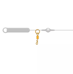 Vartej Golden Catch G.Carp Quick Change Heli Swivel (10 buc.) - Img 3