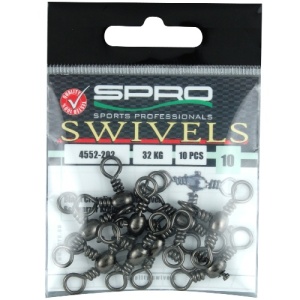 Vartej triplu SPRO Crossline Swivel (10 buc.)