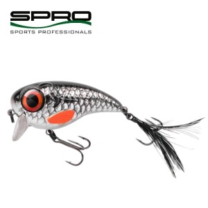 Vobler SPRO Fat Iris Slow Floating, Shining Roach, 6 cm (17 gr.)