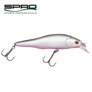 Vobler SPRO Power Catcher Minnow, UV Black Back, 8 cm (11 gr.)