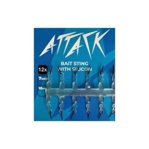 Bait sting cu inel siliconic Attack Bait Sting Silicon (12 buc.)