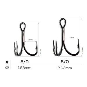 Montura somn Golden Catch Catfish Single & Treble Hook Rig - Img 4