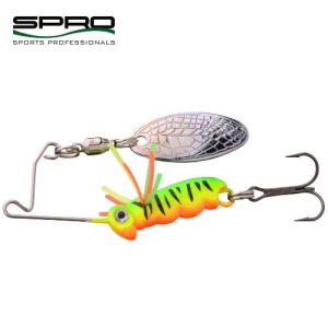 Spinnerbait larva SPRO S-Bait, Firetiger, 4 cm (7 gr.)