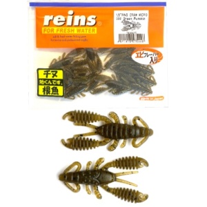 Twistere Reins Ring Craw Micro Green Pumpkin, 3.8 cm (1.5")