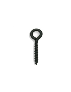 Bait Screw Attack With Ring Mat Black 12 mm (5 buc) - Img 2
