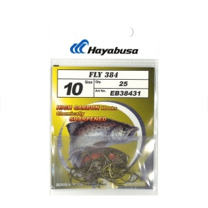 Carlige Hayabusa FLY384 Bronze (25 buc.)
