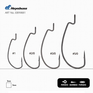 Carlige Hayabusa Offset Power Stage (20 buc.) - Img 3