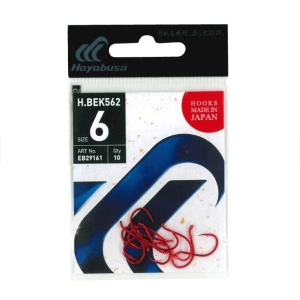 Carlige Hayabusa US Octopus BEK562 Red (25 buc.)