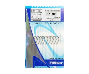 Carlige legate FILSTAR Sensei Carbon F101N (10 buc.)