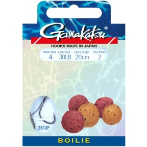 Carlige legate Gamakatsu BKS 3513F Boilie (2 buc.)