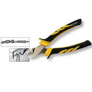 Cleste sertizat bride metalice SPRO, 14 cm