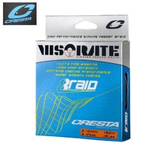 Fir textil Cresta X8 Sinking Visorate Feeder, 0.08 mm, 150 m