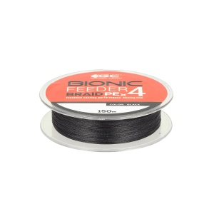 Fir textil Sinking Golden Catch Bionic Feeder PeX4, Negru, 150 m - Img 2