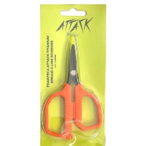 Foarfeca Attack Titanium Braid & Line Scissors