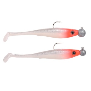 Kit 2 twistere SPRO Iris Pop-eye + 2 Capete twister Gamakatsu, Minnow (10+14 gr.)