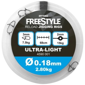Monturi SPRO Freestyle Fluorocarbon, 68 cm (3 buc./set) - Img 2