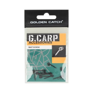 Surub pentru momeala Golden Catch G.Carp Bait Screw (10 buc.)