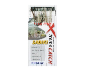 Taparine FILSTAR Sabiki Blue cu pene (10 carlige)