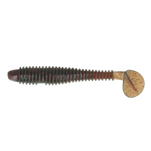Twistere ZEOX Trigger Fat Tail, Motor Oil, 4.5 cm (10 buc.)