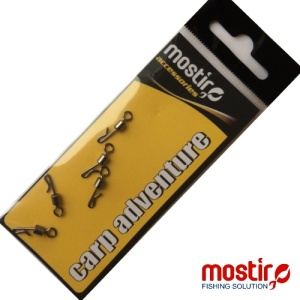 Vartej cu agrafa rapida Mostiro Quick Change Swivel (5 buc.)
