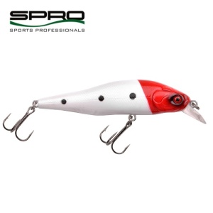 Vobler SPRO Power Catcher Minnow, UV Redhead, 8 cm (11 gr.)