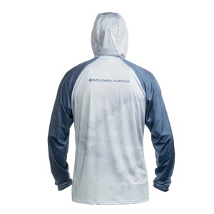 Bluza Golden Catch UV Protect Deep Water Sun Hoodie - Img 2