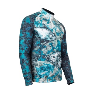 Bluza Golden Catch UV Protect Jersey Fire Carp-Bream - Img 3