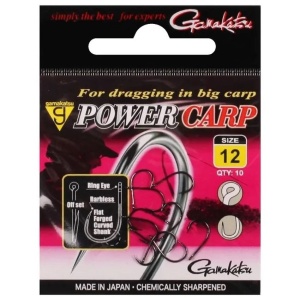 Carlige Gamakatsu Power Carp Ring Eye NSB Barbless (10 buc.)