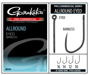 Carlige Gamakatsu Pro-C Allround Eyed A1 PFTE BL (10 buc.)