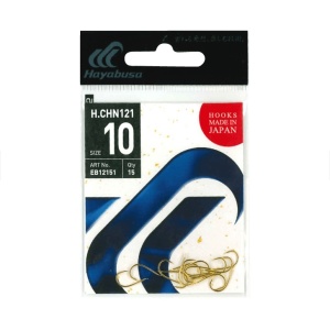Carlige Hayabusa CHN121 Gold (15 buc.)