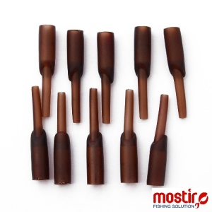Conuri Mostiro soft lead clip, Brown (10 buc.)