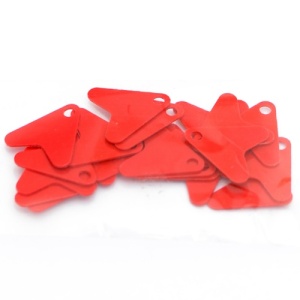 Cozi oscilante pentru naluci Mostiro Red Hearts (10 buc.)