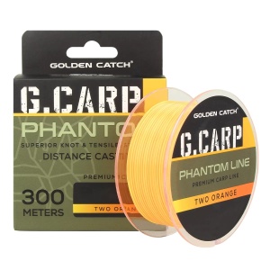 Fir monofilament Golden Catch G. Carp Phantom 3D Two Orange