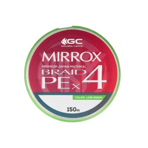 Fir textil Golden Catch Mirrox PE X4, Lime Green - Img 2