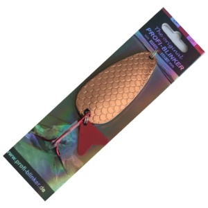 Lingurita oscilanta Profi-Blinker cu solzi, Cooper (20 gr.)