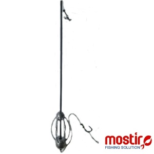 Montura tip bomba Mostiro tija, plumb cu autointepare, carlig Hayabusa (1 ac)