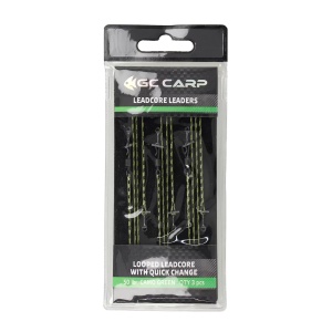 Set 3 Leadcore Camo Golden Catch G.Carp cu Vartej Quick Change - Img 2