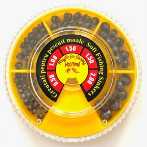 Set plumbi alice despicate Mostiro, 0.50-2.00 gr.