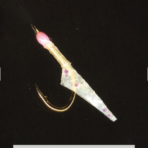 Taparine Hayabusa Sabiki Holographic Fishscale Silver S (6 buc.) - Img 2