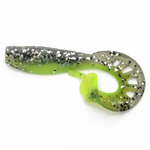 Twistere Profi Blinker Zandertail, Yellow Fire, 10 cm (5 buc.)