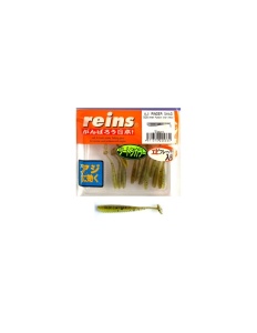 Twistere Reins Aji Ringer Shad Green Pumpkin Chart Melon, 3.8 cm (1.5")