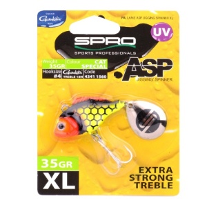 Lingurita Spinnertail SPRO ASP Spinner XL UV, Cat special